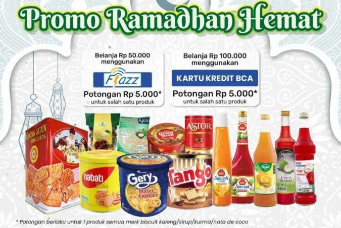Promo Alfamart April 2022, Diskon Paket Ramadan dari Sirup hingga Wafer Lebaran