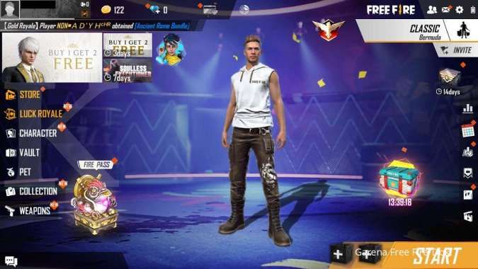 Panduan download game online Free Fire dan cara memainkannya lewat PC