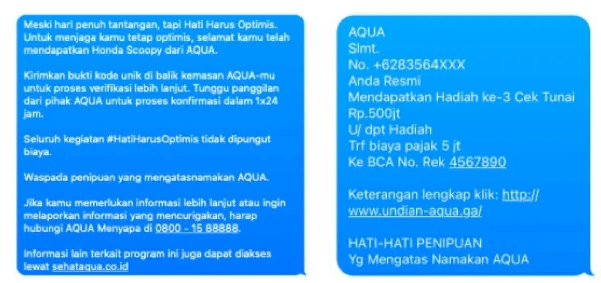 ​Waspadai 4 hal ini untuk hindari penipuan program undian