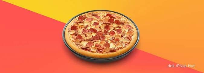 BCA Salebration, Promo Pizza Hut 3-4 Januari 2023 Gratis Personal Meaty Pizza