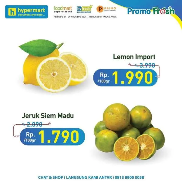 Promo Hypermart Hyper Diskon Weekday Periode 27-29 Agustus 2024