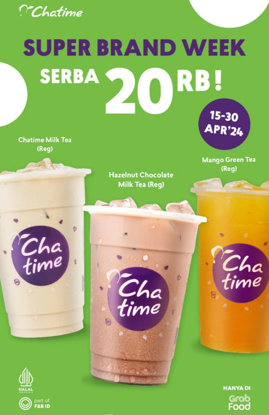Promo chatime super brand week
