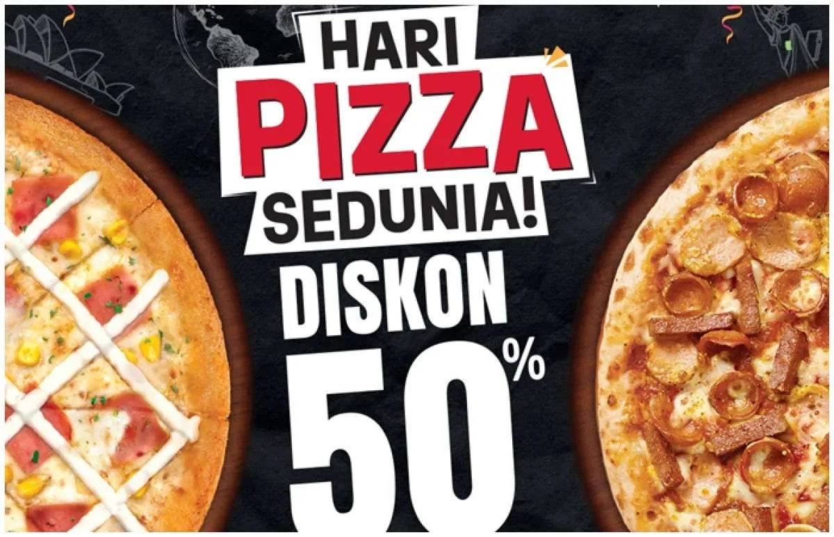 Promo PHD Hari Pizza Sedunia 9-10 Februari 2025, Diskon Hingga 50%