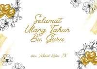 Ini 25 Ucapan Selamat Ulang Tahun untuk Guru Tercinta dari Muridnya