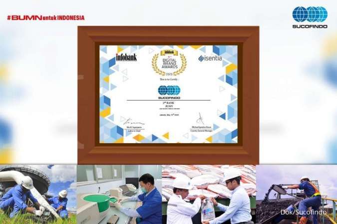 Sucofindo Raih Penghargaan 9th Infobank - Digital Brand Award 2020 di Tengah Pandemi Covid-19