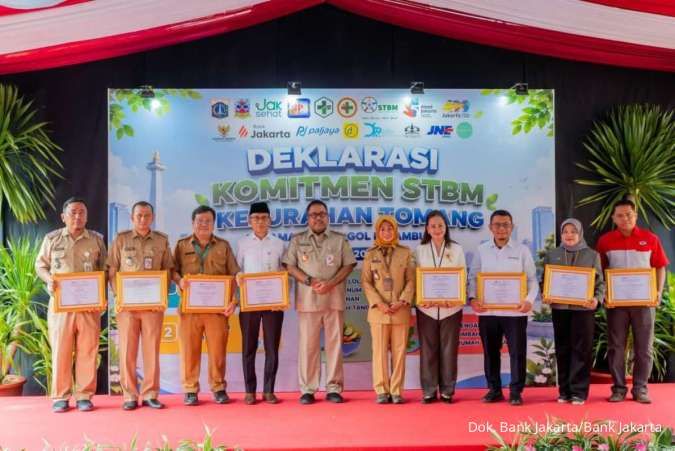 Dukung peningkatan Kesehatan Masyarakat, Bank Jakarta Berikan Unit MCK Komunal