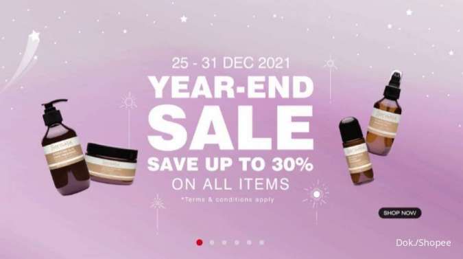 Promo Sensatia Botanicals Year-End Sale, Aneka Produk Perawatan Tubuh Diskon s/d 30%