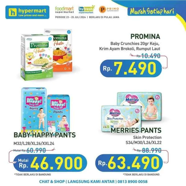 Promo Hypermart Hyper Diskon Weekday Periode 23-25 Juli 2024