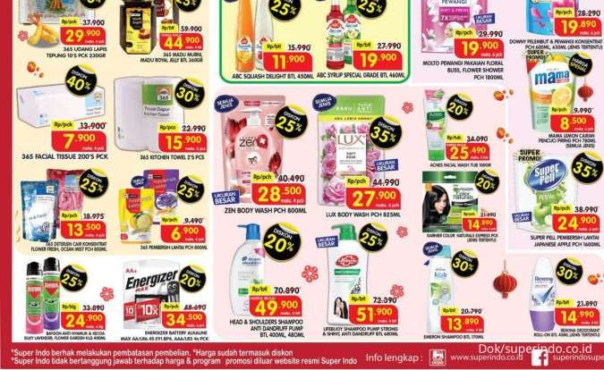 Promo Superindo Weekday 28-30 Januari 2025