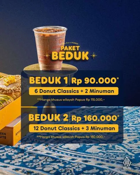 Promo Dunkin Paket Beduk Maret