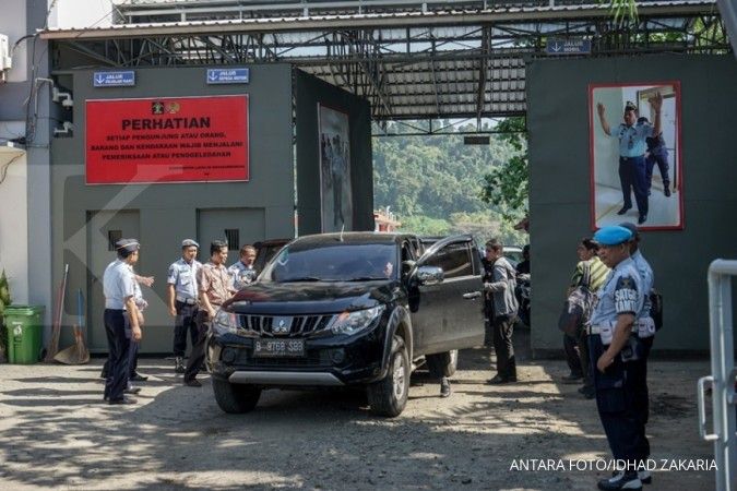 Dehidrasi, satu napi teroris di Nusakambangan meninggal dunia