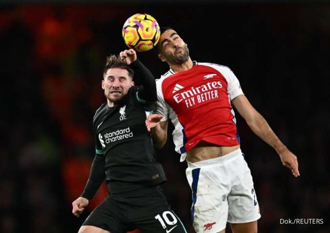 Head to Head Arsenal vs Liverpool di Liga Inggris: The Reds Lebih Tangguh