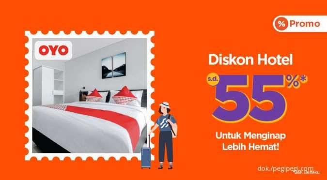 Promo Hotel OYO di PegiPegi Hingga 14 Juli 2022, Diskon Hotel Sampai 55% 