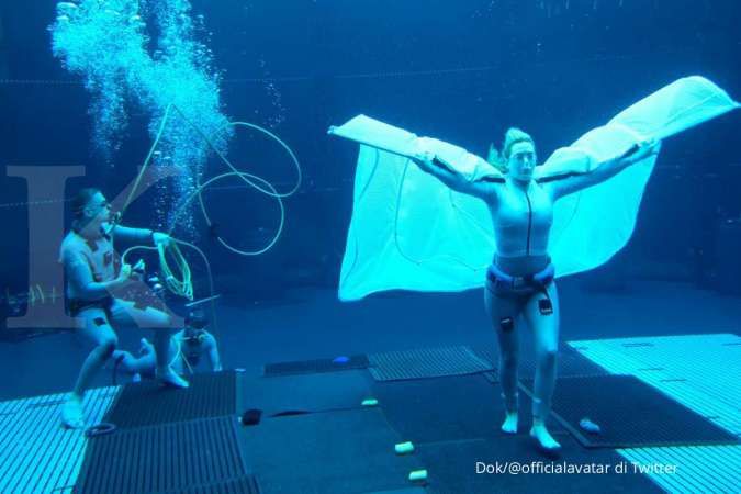 Film Avatar 2, Kate Winslet geser rekor Tom Cruise syuting tahan nafas terlama di air
