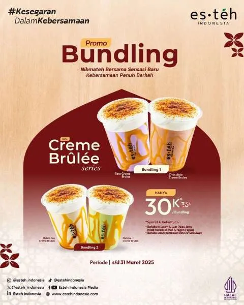 Promo Creme Brulee Series