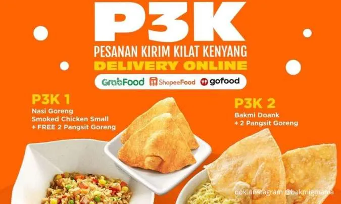 Promo Bakmi GM P3K 11-24 September, Ada 3 Pilihan Menu Spesial Serba Rp 29.000