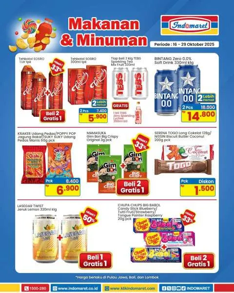 Promo Indomaret Super Hemat Periode 16-29 Oktober 2025