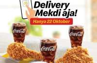 Promo McD Delivery Cuma 22 Oktober, Paket Makan Bertiga Lengkap Rp 60.000-an