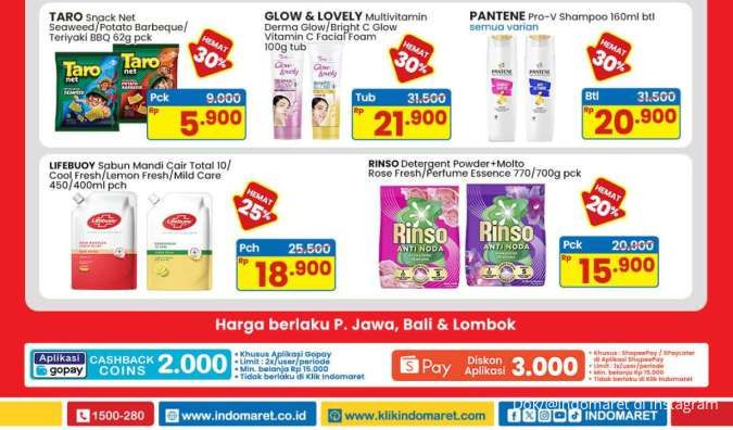 Promo Indomaret Murah 16-22 Oktober 2025, Rinso & Lifebuoy Diskon Sampai 25%