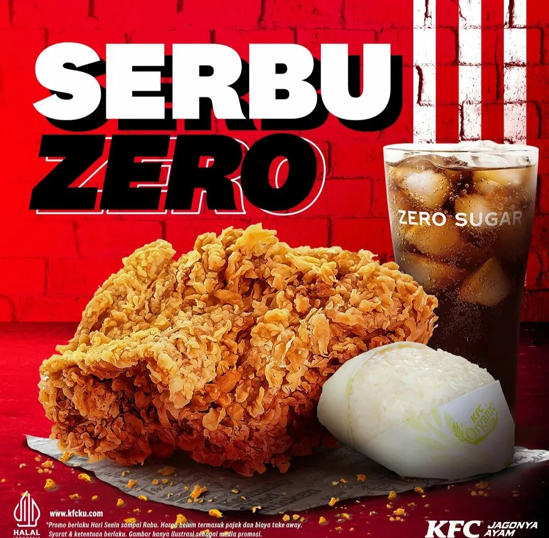 Promo KFC Serbu Zero