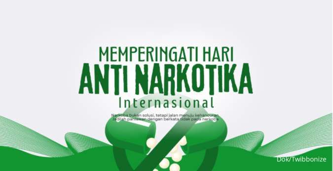 Deretan Ide Ucapan Hari Anti Narkotika Internasional 2024, Cocok Jadi Caption