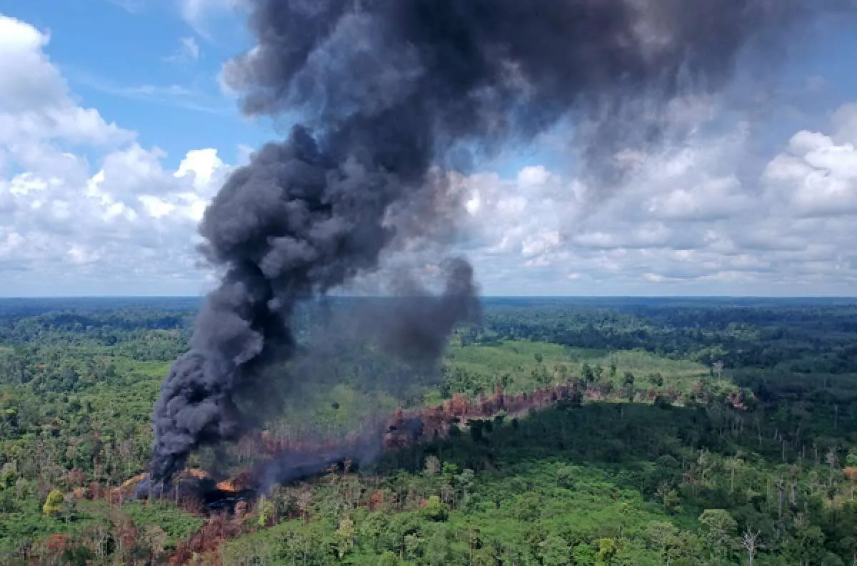 Hari Kelima Kebakaran Sumur Minyak Ilegal di Blora, Api Belum Juga Padam