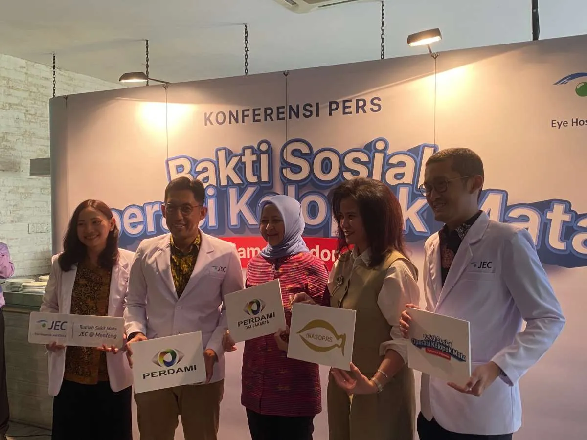 JEC Menteng Berikan Operasi Kelopak Mata Gratis, Pertama di Indonesia