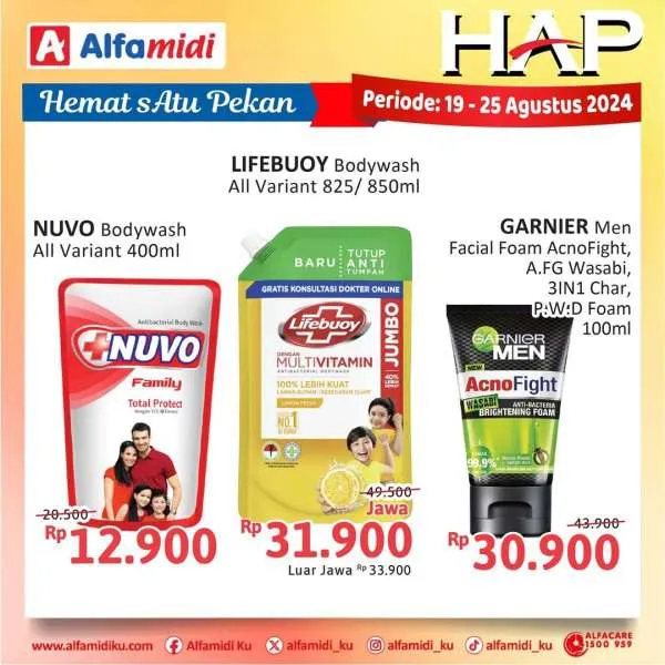 Promo Alfamidi Hemat Satu Pekan Periode 19-25 Agustus 2024