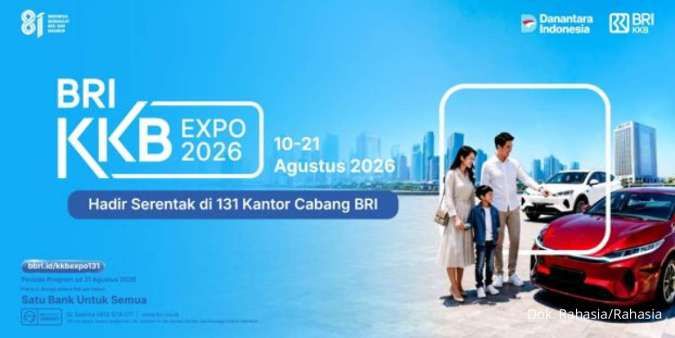 BRI KKB Expo 2026 Tawarkan Pembiayaan Kendaraan Terjangkau, Bunga Mulai 1,81%