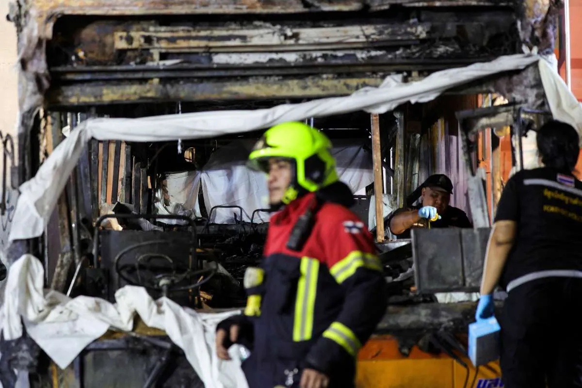 Kecelakaan Kereta dan Bus di Bangkok, Polisi Tetapkan Masinis Jadi Tersangka