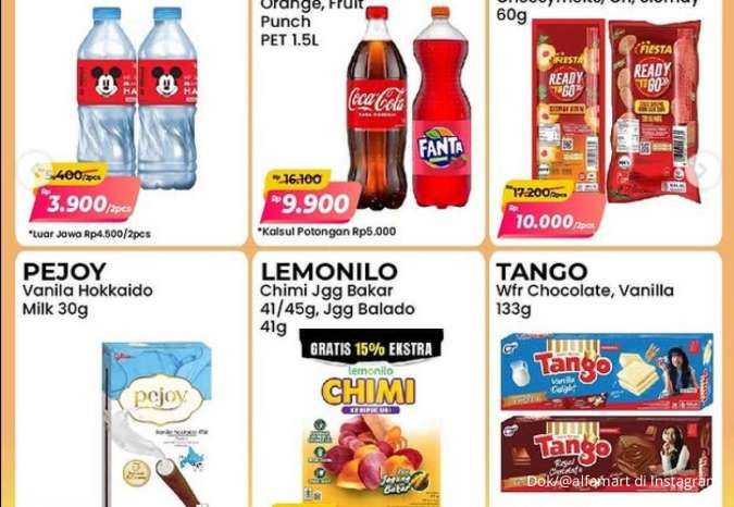Promo Alfamart Long Weekend 11 Mei 2025, Tango dan Coca-Cola Lebih Murah Sampai Besok