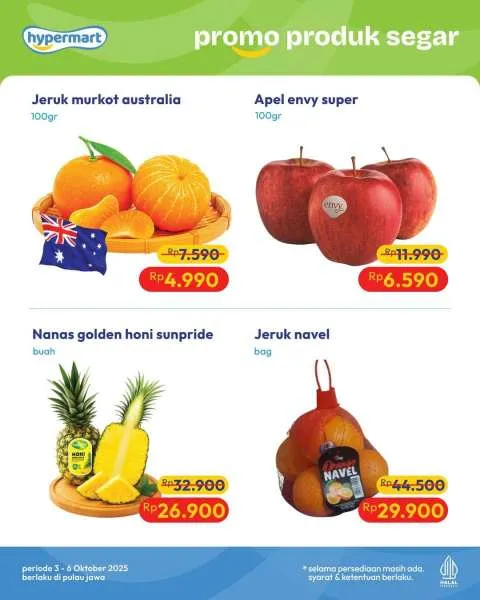 Promo JSM Hypermart Weekend Periode 3-6 Oktober 2025