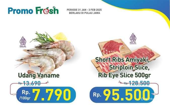 Promo JSM Hypermart 31 Januari-3 Februari 2025, Daging Slice Diskon Rp 33.000