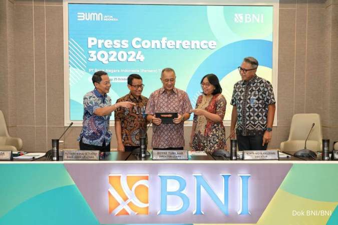 Laba Bank Negara Indonesia (BBNI) Naik 3,52% Jadi Rp 16,3 Triliun di Kuartal III-2024