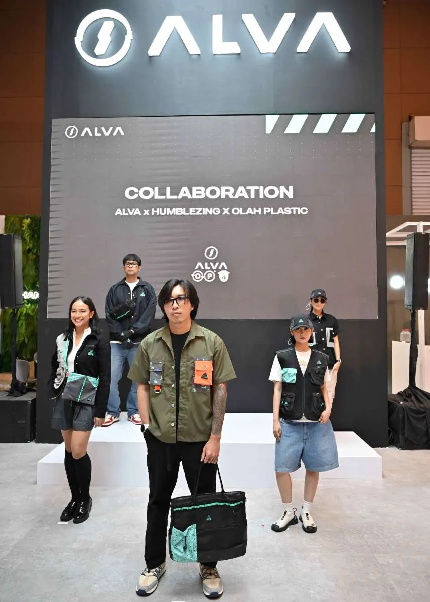 ALVA Luncurkan Apparel&Aksesoris Ramah Lingkungan Kolaborasi Humblezing& Olah Plastic