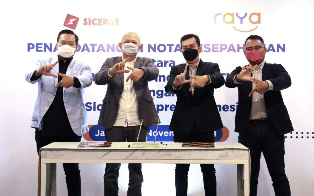 Sediakan layanan vendor financing, SiCepat Ekspres jalin kerja sama dengan Bank Raya