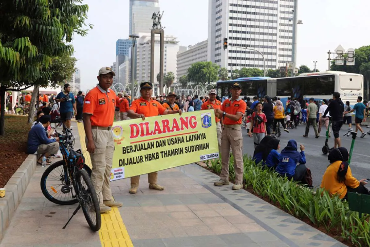 Car free day Sudirman-Thamrin kembali digelar hari ini, perhatikan informasi berikut