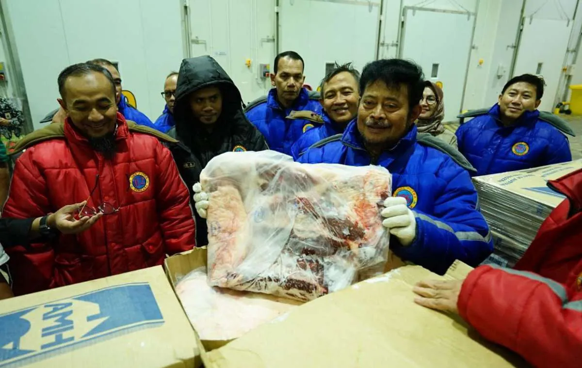 Stok Daging Sapi dan Kerbau Capai 34.784 Ton, Mentan: Cukup untuk Kebutuhan Lebaran
