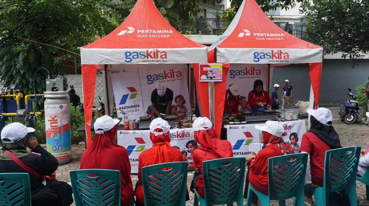 PGN Beri Kesadaran Safety Gas Bumi dan Buka Pendaftaran Gaskita di Pondok Kopi