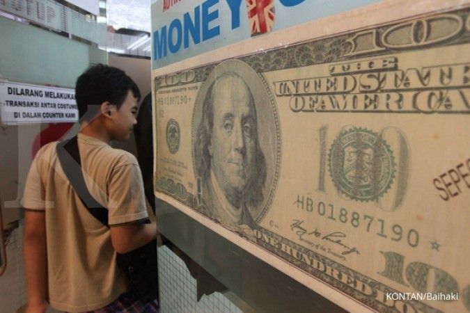 Posisi rupiah di hadapan dollar AS masih dilematis