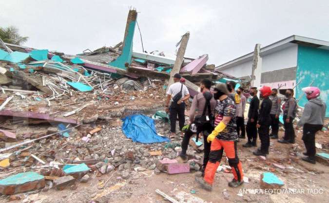 Sebanyak 34 orang meninggal dunia akibat gempa M6,2 di Majene