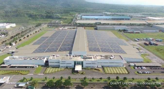 PLTS di 2 Pabrik PT Uni-Charm Indonesia Tbk Mojokerto, Kurangi 7 ribu ton CO2/tahun