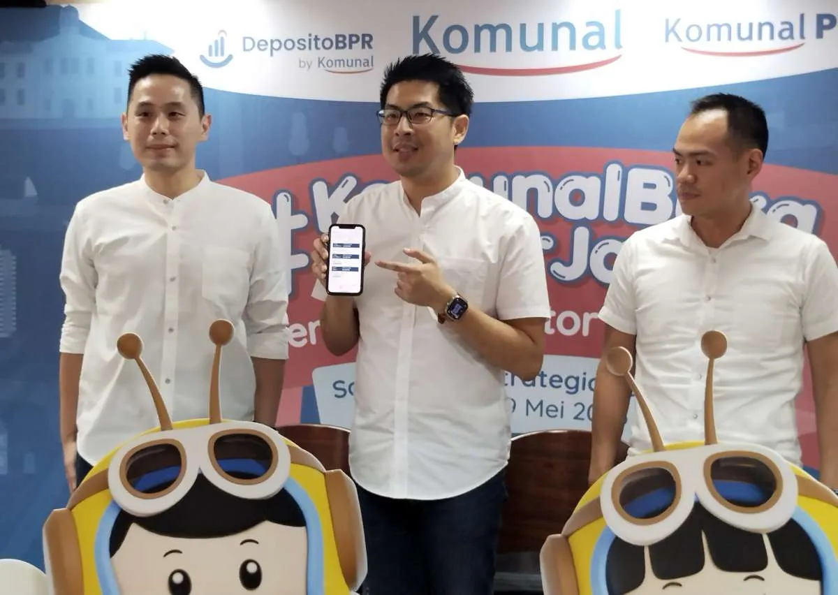 Komunal Raih Transaksi Deposito dan Pinjaman UMKM Rp 1,75 triliun pada Kuartal I-2023