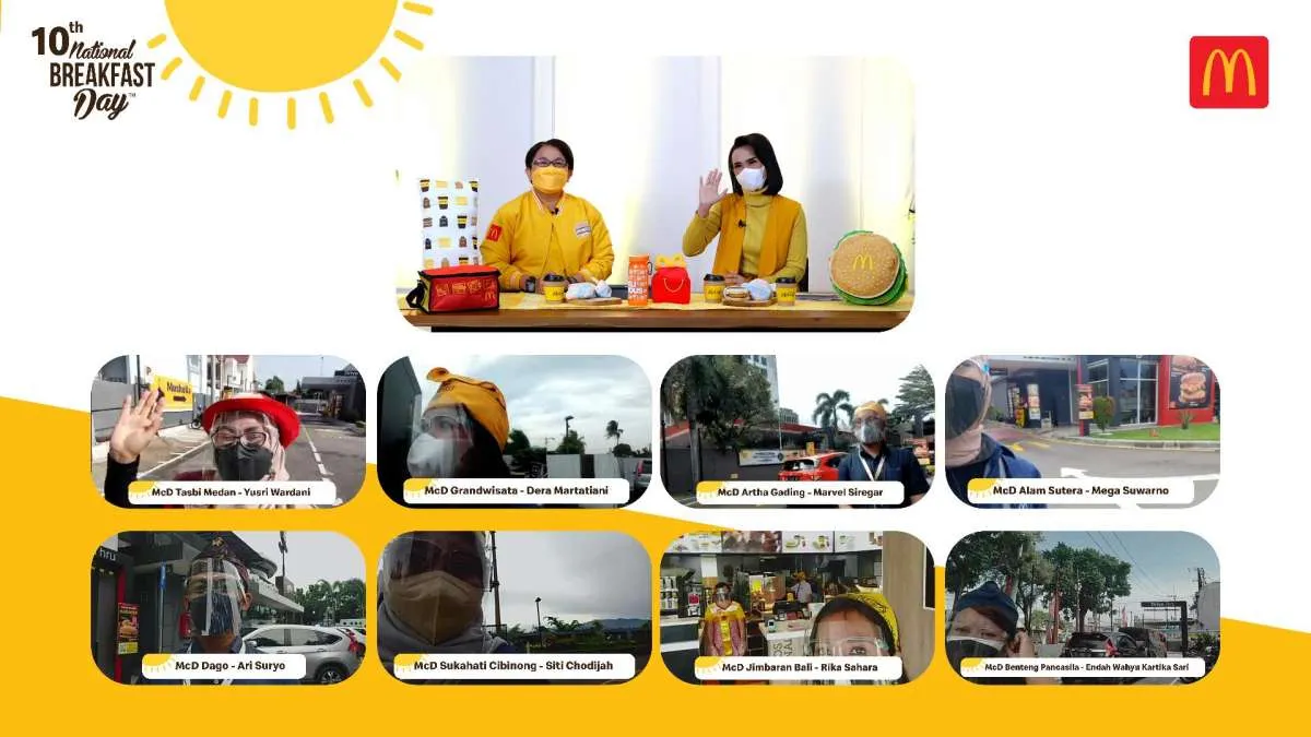 McDonald’s Indonesia Rayakan National Breakfast Day ke-10 dengan Berbagi Kebahagiaan 