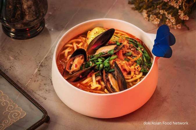 Resep Jjampong, Mie Seafood Pedas ala Korea yang Berkuah Merah