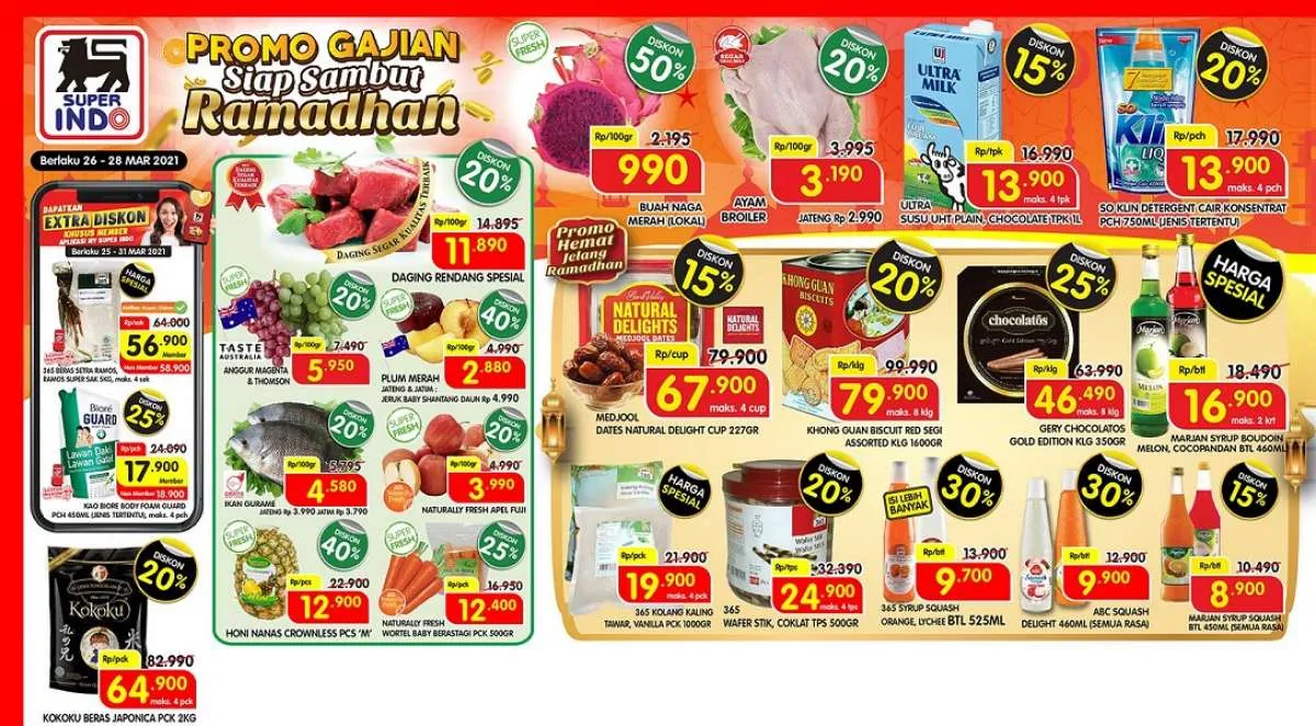 Promo JSM Superindo 26-28 Maret 2021, tawaran diskon akhir pekan!