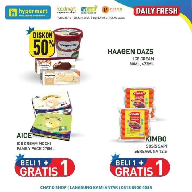 Promo Hypermart Hyper Diskon Weekday Periode 18-20 Juni 2024