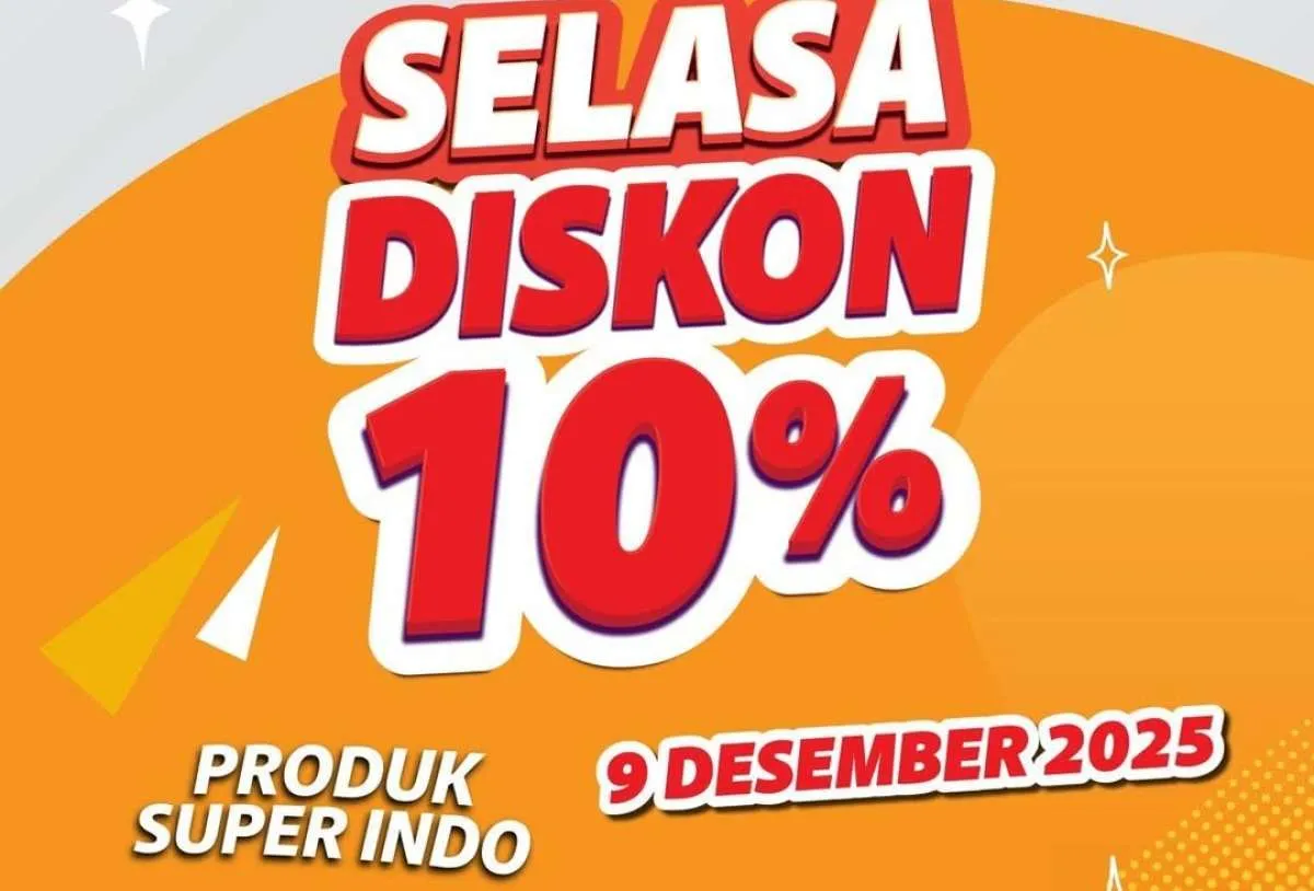 Promo Superindo Hari Ini 9 Desember 2025, Bakso Sapi Hingga Kecap Diskon 10%