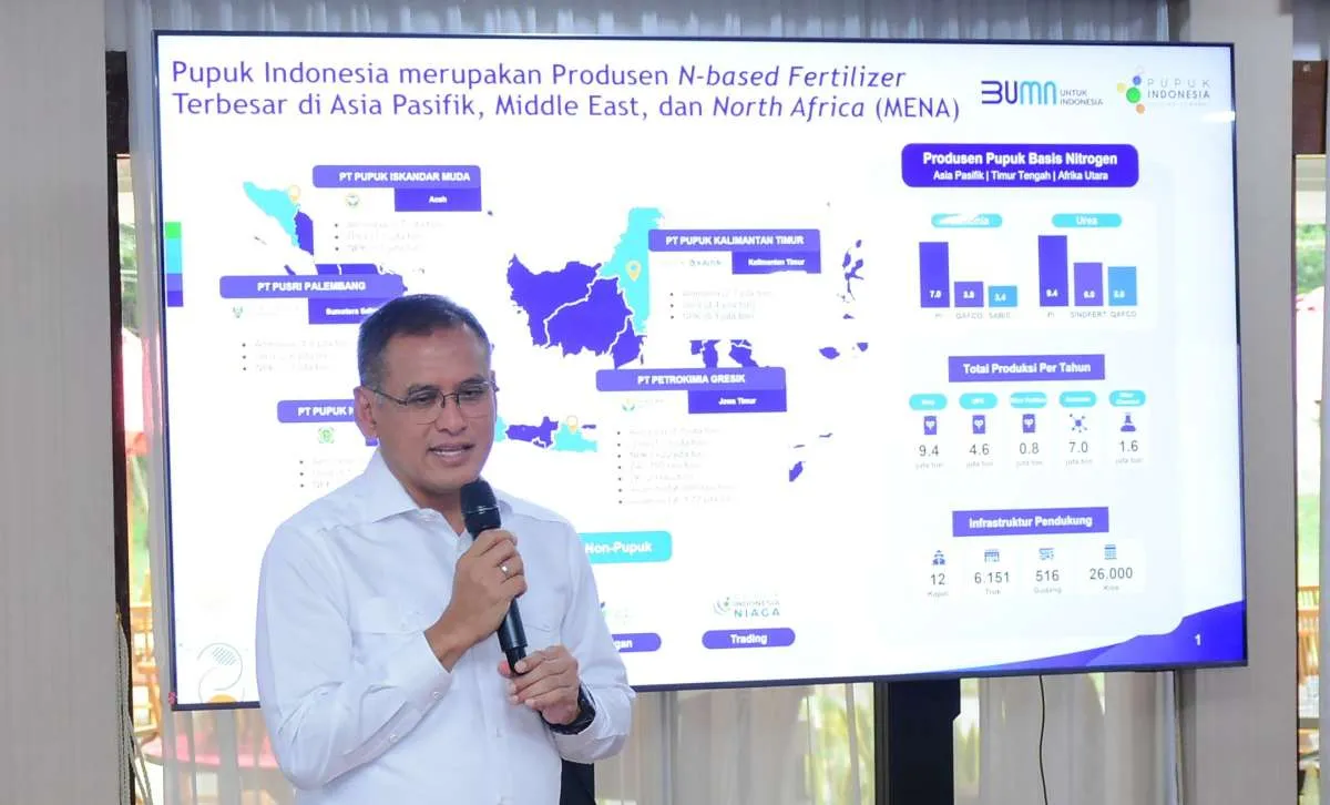 Pupuk Indonesia Gelontorkan Rp 116 Triliun untuk Genjot Produksi pada 2025