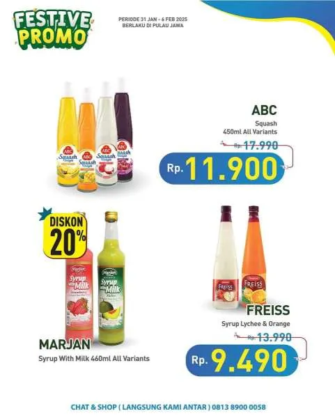 Promo Hypermart Festive Periode 31 Januari-6 Februari 2025